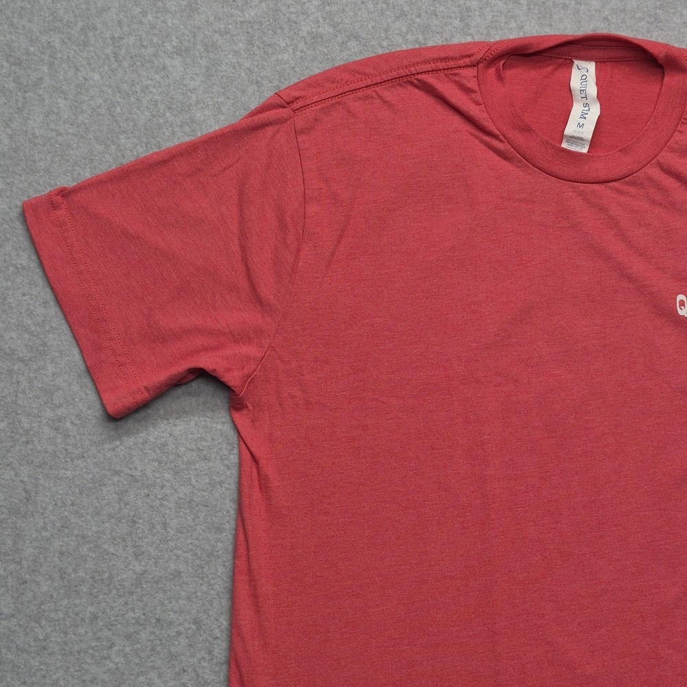 Quiet Storm T-Shirt Mens M Red Heathered Ocean Graphic Logo Surf Supply - Picture 8 of 16